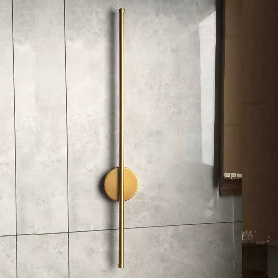 Rechargeable Degrees Gold Wall Light