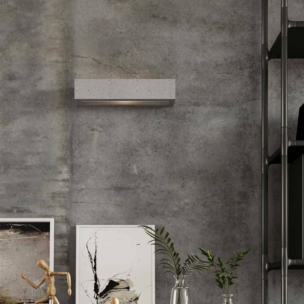 Concrete Ceramic Wall Lamp Light for Bathroom, Bedroom, Kitchen, and Living Room