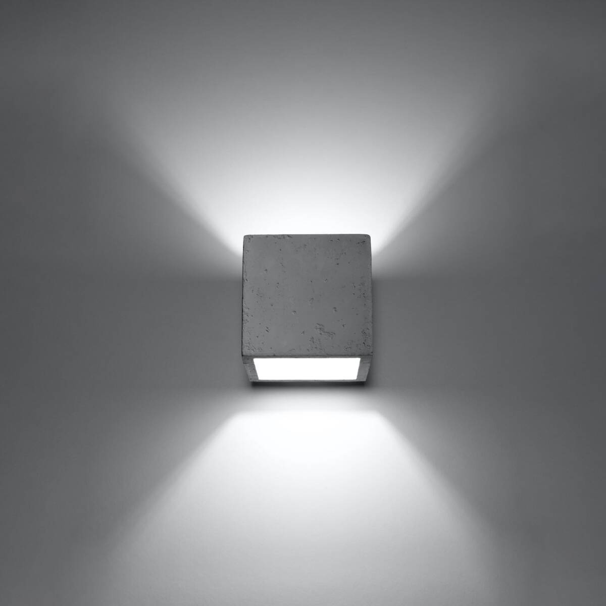 Light-On Sleek Black Cube Wall Light for bathroom, bedroom, black wall, ceramic wall, dining room, kitchen wall and living room