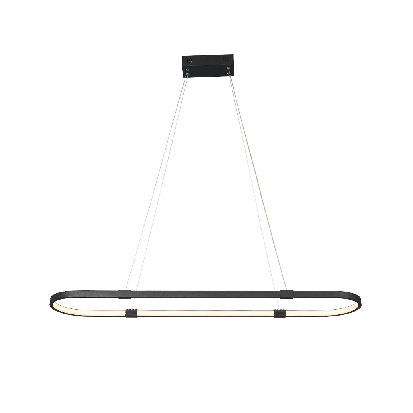 Wesoon Modern Pendant Hanging Chandelier High Ceiling Light for Dining Room, Kitchen and Living Room