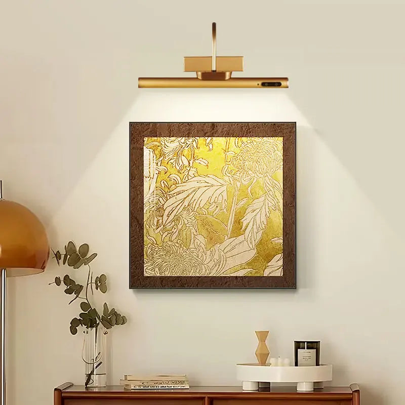 Gold Rechargeable Wall Light