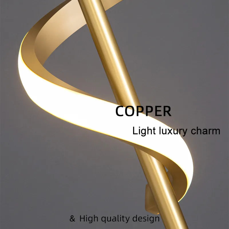 Twisted LED Wall Light with high quality design for bathroom, bedroom, dining room, kitchen, living room and nursery